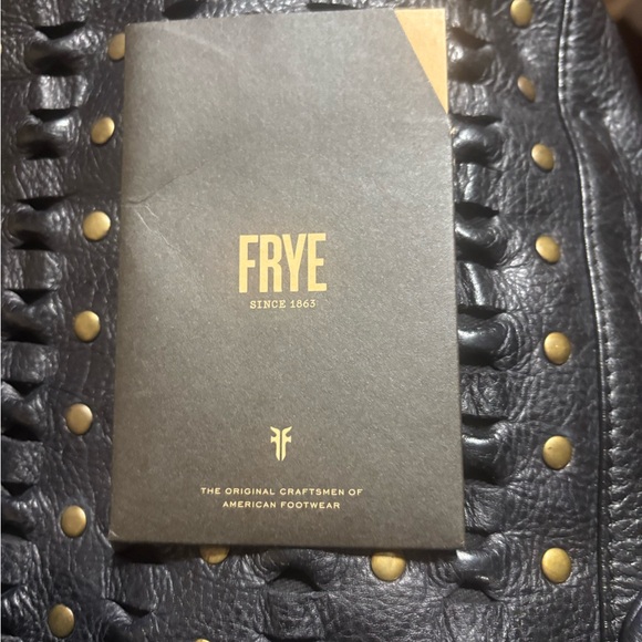 Frye Black Woven Leather Shoulder Bag - Picture 5 of 10